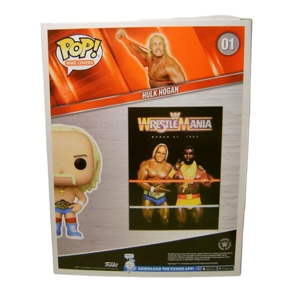 Target Exclusive WWE Covers Hulk Hogan Mr. T Limited Edition Cover - Picture 4 of 4